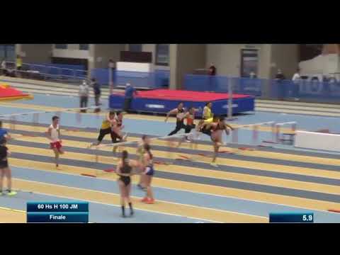 Ancona 22 Gennaio 60 ostacoli juniores finale