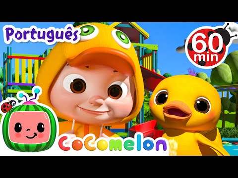 CoComelon em Português | Dez patinhos | Compilação de Desenhos Animados