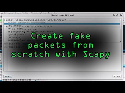 Scapy Tutorial
