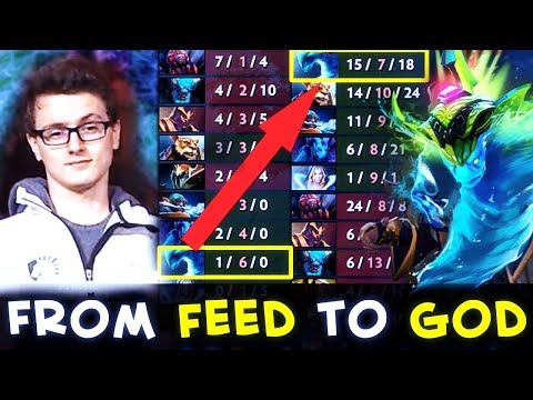 Miracle- from FEED to GOD Super Carry Morphling Raid BOSS 7.07 Dota 2