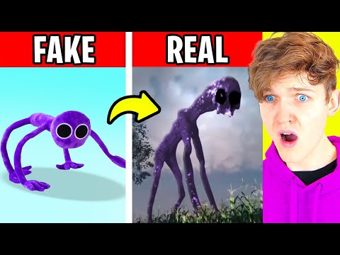 TOP 20 CRAZIEST CHARACTERS IN REAL LIFE! (RAINBOWS FRIENDS, ALPHABET LORE, & MORE...)