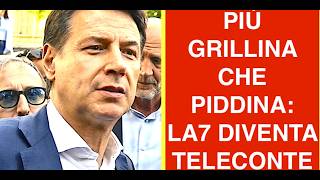 PIÙ GRILLINA CHE PIDDINA: LA7 DIVENTA "TELECONTE"