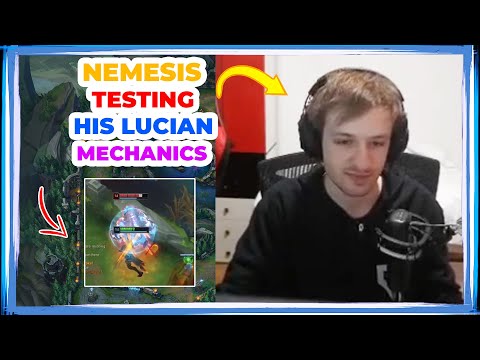 Nemesis SMURFING on LUCIAN 👀