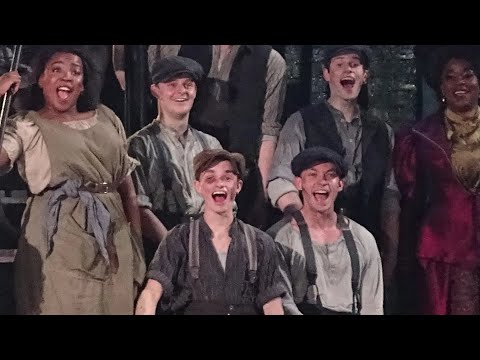 Newsies The Musical London 8th March 2023|Brooklyn 2nd row view!