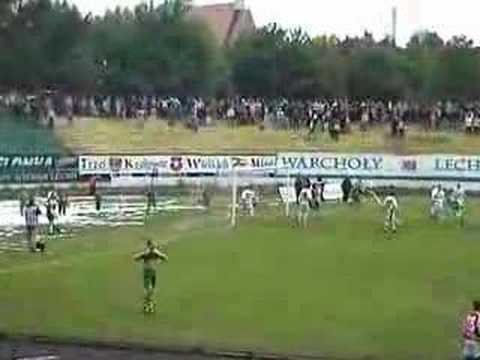 Lechia vs. Gedania bramka na 1-1