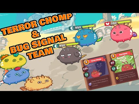 Axie Infinity ✅ ABP VS DDB | TERROR CHOMP & BUG SIGNAL TEAM! ✅ Tips & Tricks, Strategies + Guide!