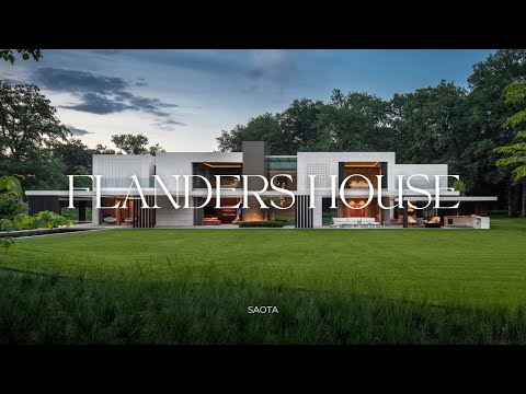 House Design That Merging Modernity with Nature Through Courtyards & Glass