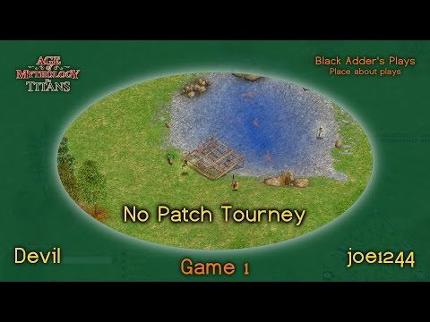 No Patch Tourney, R1 - Devil vs. joe1244, Game 1 - Loki vs. Set on Highland - Age of Mythology: TT