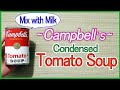 Campbells Condensed Tomato Soup mix with milk - 6 Tomatoes in every can, Great with Grilled Cheese