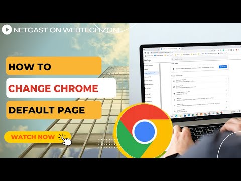 How to Change Chrome Default Page | Change Chrome Homepage