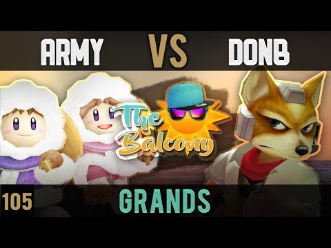 Melee @ the Balcony 105 - Grands ft. Army (Icies) VS DonB (Fox)