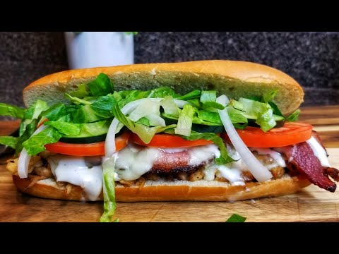 Chicken Bacon Ranch Sub - Subway Copycat Recipe - Home Recipes