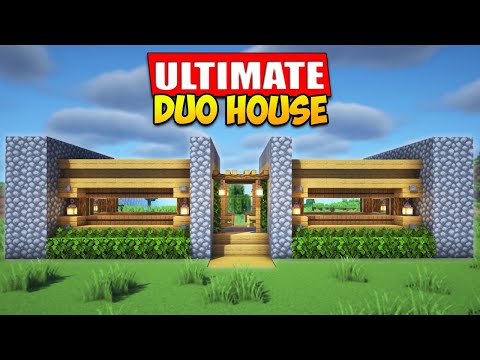 MarchiWORX (Minecraft Builds) - Minecraft | How to Build the Perfect Duo Survival House Tutorial 🏠