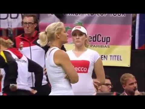 Angelique Kerber fail in Final Fed Cup 2014 (Chyba Angelique Kerberové ve finále Fed Cupu)