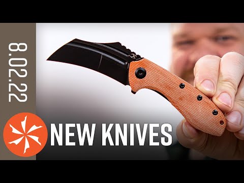 New Knives for the Week, Part 1 - August 2nd, 2022 Just In at KnifeCenter.com