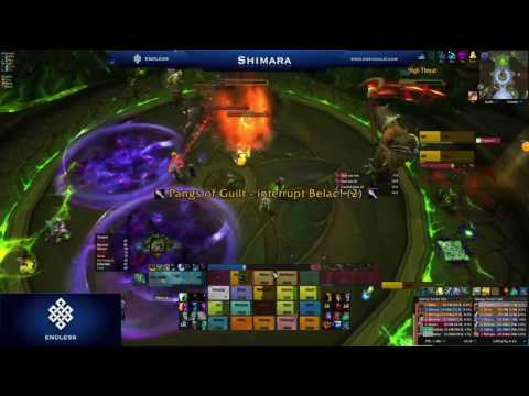 Endless Vs. Demonic Inquisition Mythic (Resto shaman PoV)