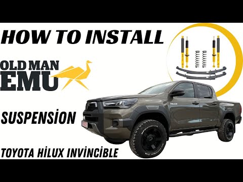 Cum se instaleaza Suspensie Old Man Emu pe Toyota Hilux Invincible