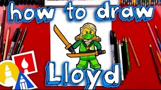 How To Draw Lloyd From Ninjago
