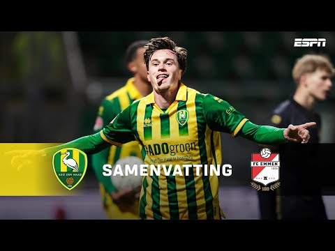 👀 OPMERKELIJKE goal van POSTEMA 😳 | Samenvatting ADO Den Haag - FC Emmen