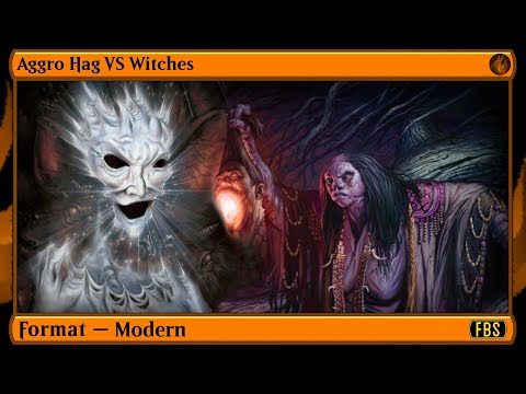 MtG Modern Gameplay - Aggro Hag VS Witches