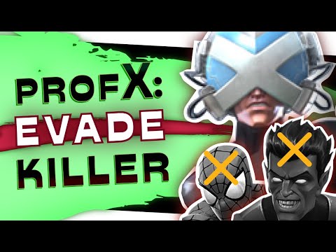 Professor X: Solid Evade Counter & Tunnel Vision Pro! | Marvel Contest of Champions