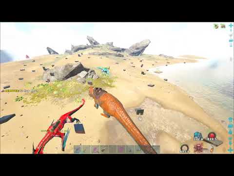 FIGHTING THE ALPHAS FOR CARNO CAVE-Ark:Official Small Tribes Pvp