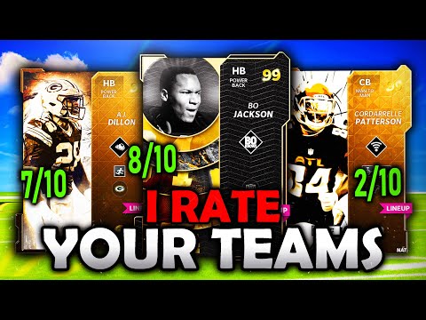 I RATE YOUR TEAMS EP. 40  - Madden 22 Ultimate Team