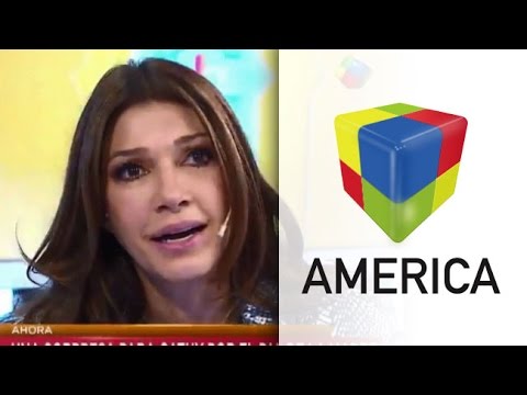 El llamado que emocionó a Catherine Fulop en vivo