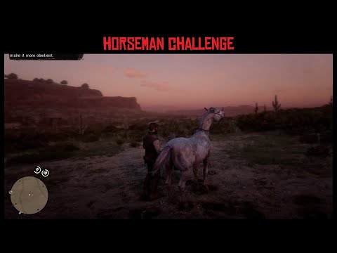 RDR2 100% Walkthrough. Horseman Challenge