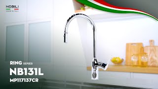 VÒI RỬA BÁT DÂY RÚT NOBILI RING NB131L video 1