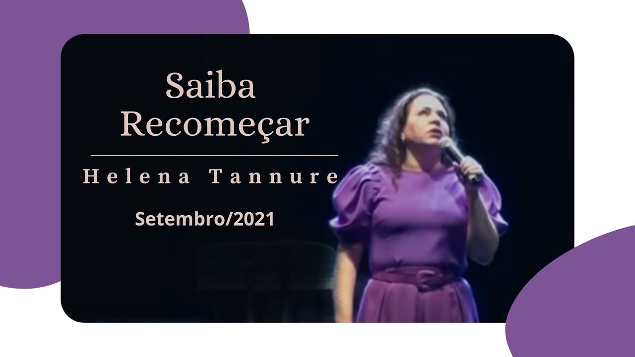 Helena Tannure - Saiba Recomeçar