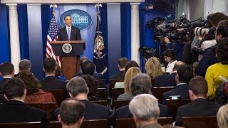 President Obama Holds a News Conference