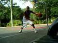 Dre Baldwin Playing Streetball 1 On 1 Post Shooting Practice Workout Tricks Moves