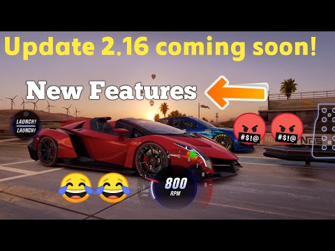 CSR Racing 2 | Update 2.16 Coming : New Emoji Features, New cars, events & More !