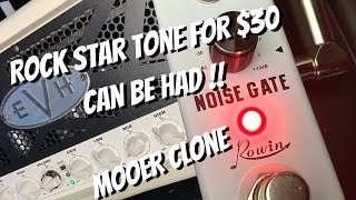 Video thumbnail for Rowin Noise Gate pedal demo by Rock Guitar School