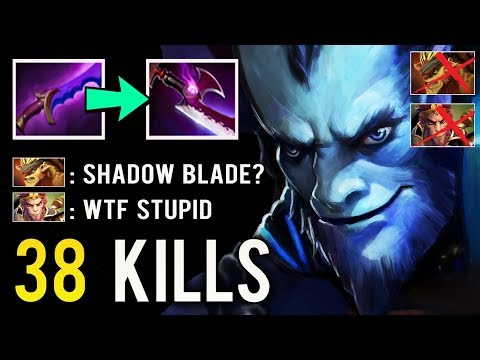 WTF MID Shadow Blade Riki and They Think He's Noob! Next Level Counter by Pro Kinguin.Lisash Dota 2