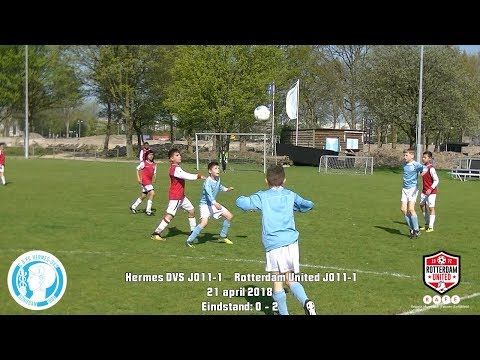 Samenvatting Hermes DVS JO11-1 - Rotterdam United JO11-1