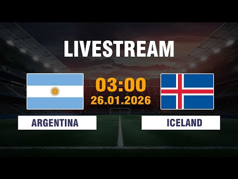 🔴 Argentina vs Iceland | Missed Chances and Rising Frustration