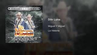 Dile Luna- Miguel y Miguel Letra