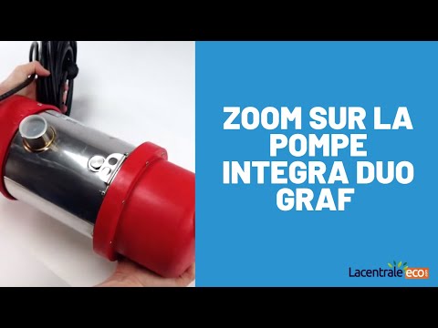 Pompe immergée pour le jardin - Intégra Inox
