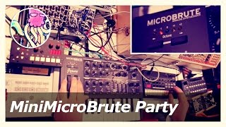 Video thumbnail for Minisizer-MicroBrute-Party :D (w/ Volca Beats & MicroGranny 2.4) #TTNM by THE TUESDAY NIGHT MACHINES