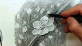 Нарисовать красивый цветок штриховкой - Видео онлайн