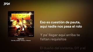 Explosión - Farruko, Daddy Yankee, J Alvarez [Letra / Lyrics]