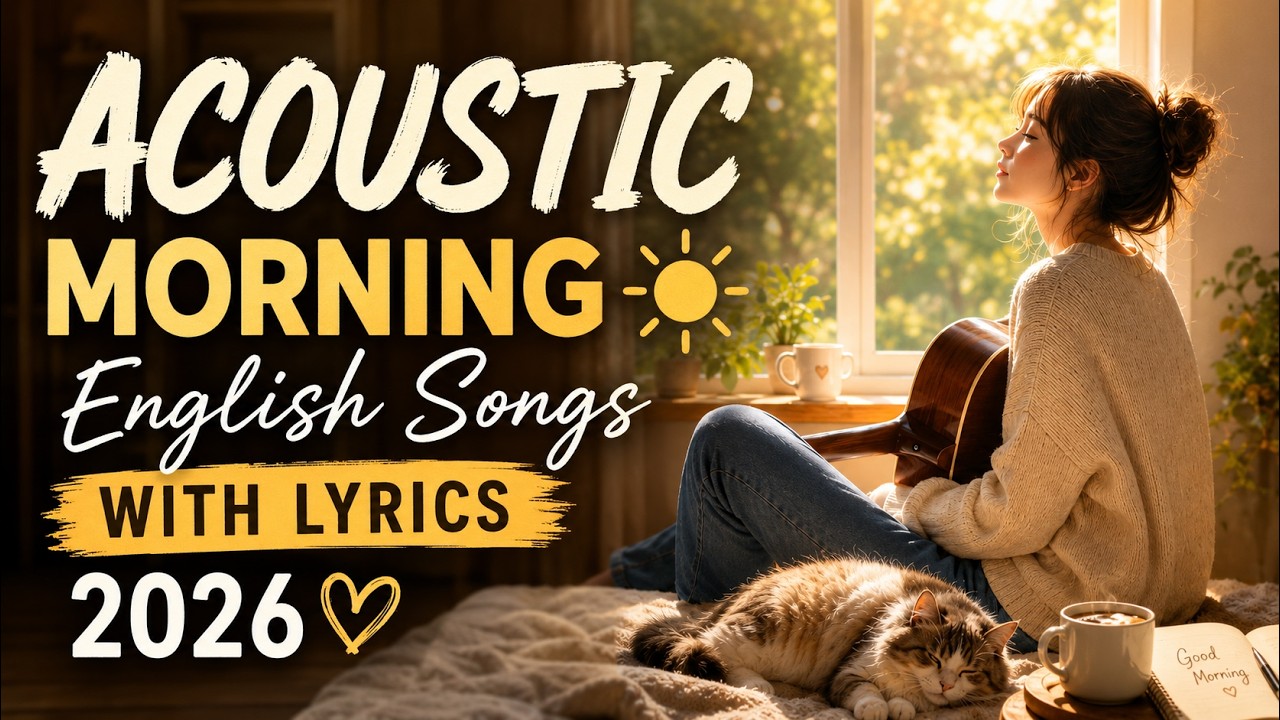 Morning Acoustic Songs 2026 🌻 Soft English Songs with Lyrics to Start Your Day