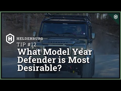 What Model Year Defender is Most Desirable - Tip #12