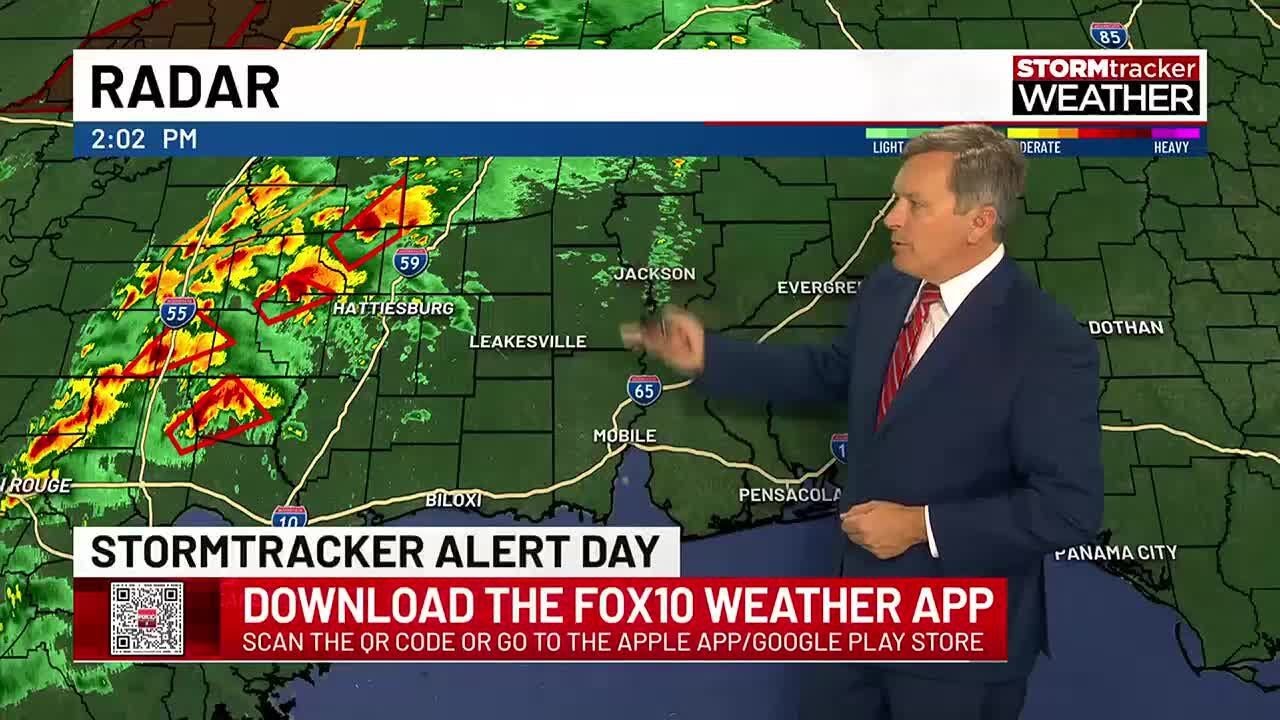 STORMtracker ALERT - 2 p.m. update