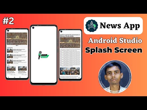 News App Android Project: How to Create Splash Screen in Android Studio