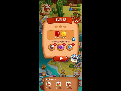 Angry Birds Blast Level 85