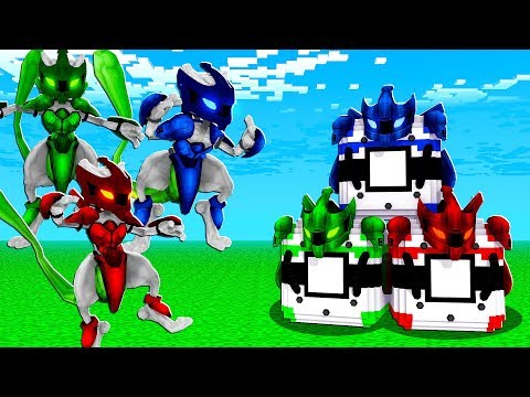 NOVA LUCKY PIXELMON MEWTWO DE ARMADURA SHINY - MINECRAFT PIXELMON MOD