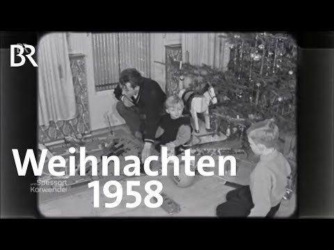 Weihnachten 1958: Menschen aus dem Abendläuten erinnern sich | Spessart + Karwendel | BR | Tradition